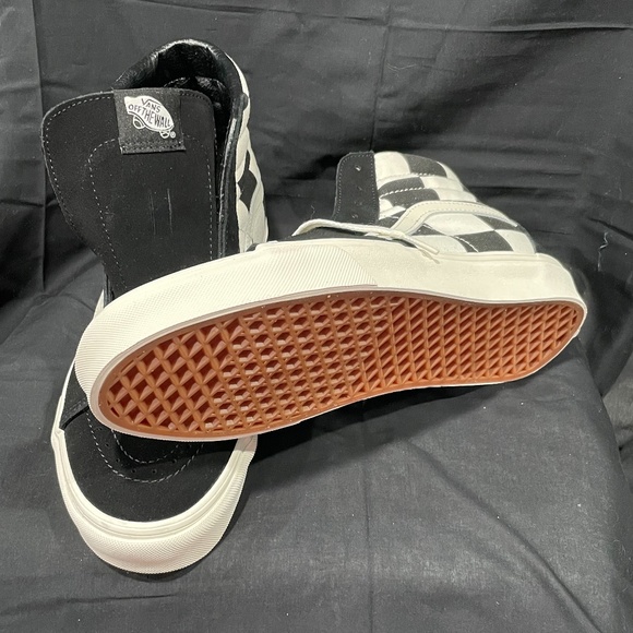 Vans Sk8-Low  VANS SK8 - CHKBRD - BLACK / WHITE